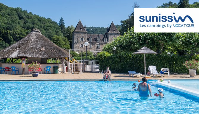 Hébergement de 8 jours / 7 nuits pour 2 adultes + enfants au Camping Sunissim Le Domaine de Gibanel 4* – Argentat-sur-Dordogne (19)